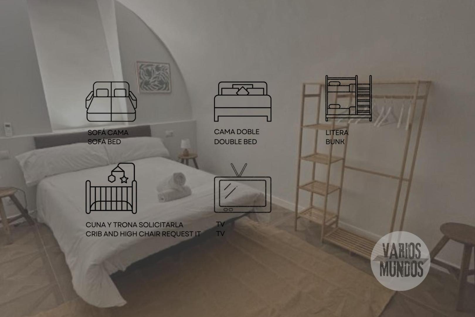 Sunny Apt 9Pax 4 Habitaciones En Minas-Malasana E3 Мадрид Экстерьер фото